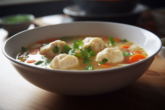 Soupage de poulet à la soupe une soupe réchauffante de l'âme