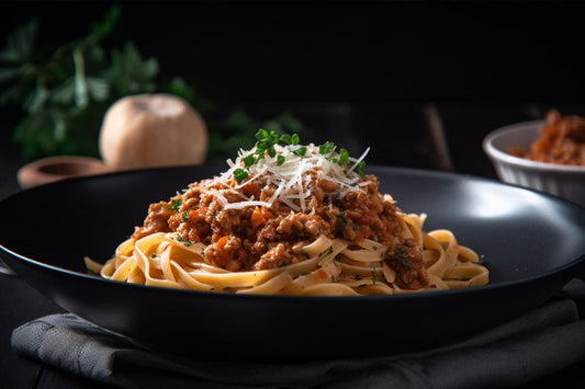 Turquie bolognaise avec une sauce tomate riche