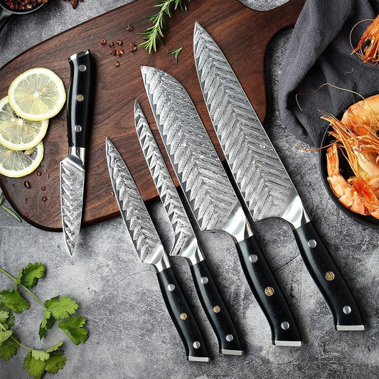 Riku (リク) damascus vg10 mes
