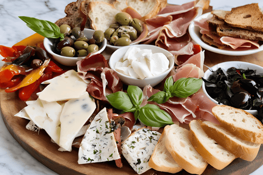 Antipasto -schotel