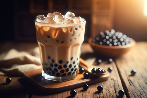Creamy Classic Milk Tea with Chewy Tapioca Pearls