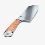 Haruta 7,7 inch VG10 Japanse Damascus Steel Nakiri Cleaver met houten handvat & schede