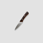 Yuhi - Ensemble de 6 couteaux de cuisine à motif damas avec poignées en bois de Pakka et coffret cadeau